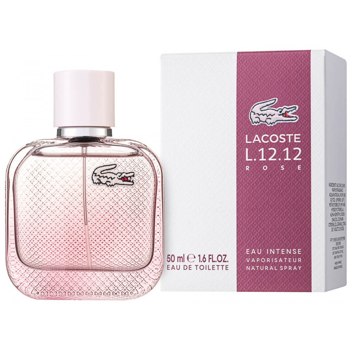 Lacoste L.12.12 Rose Eau Intense Eau de Toilette 50 ml