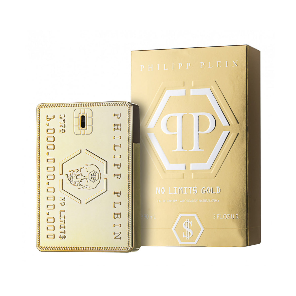 Philipp Plein No Limits Gold Eau de Parfum 90 ml