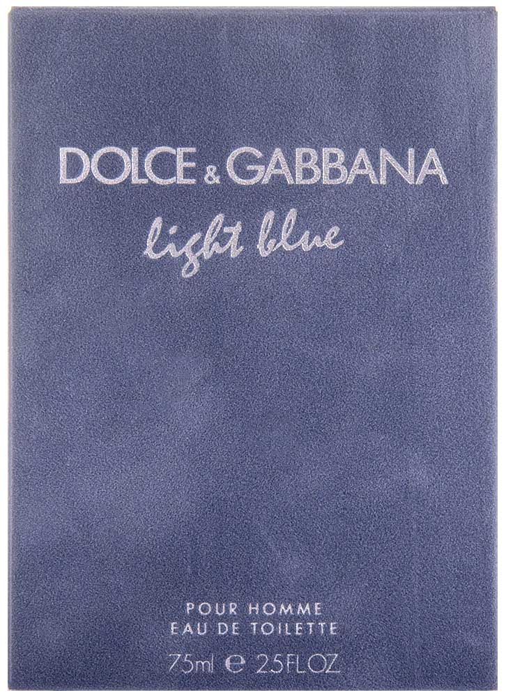 Dolce & Gabbana Light Blue Pour Homme Eau de Toilette 75 ml