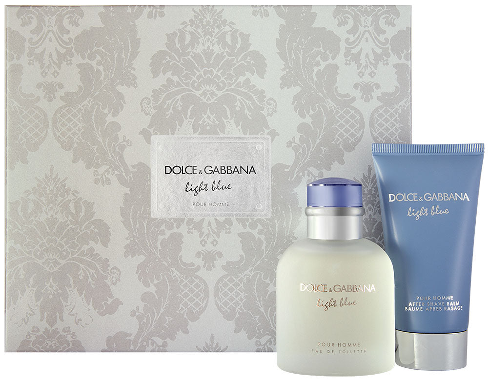 Dolce & Gabbana Light Blue Pour Homme Eau de Toilette Set 75 ml + 75 ml After Shave Balm