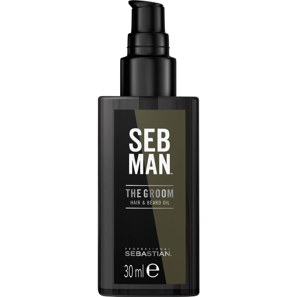 Sebastian Professional Seb Man The Groom Hair & Beard Oil Haaröl 30 ml