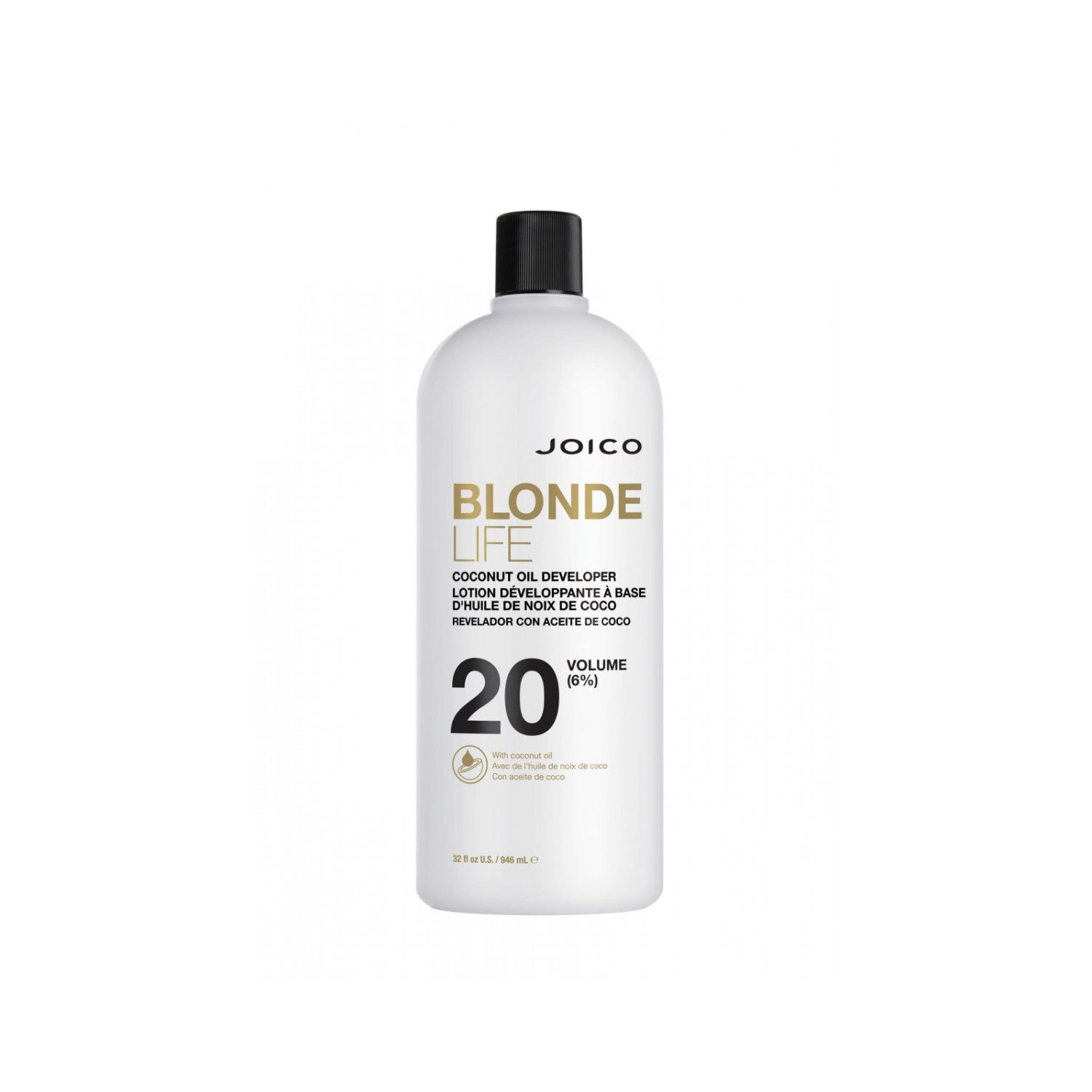 JOICO Blonde Life Coconut Oil Developer Haarfarben Entwickler 946 ml / 20 Volume 6%