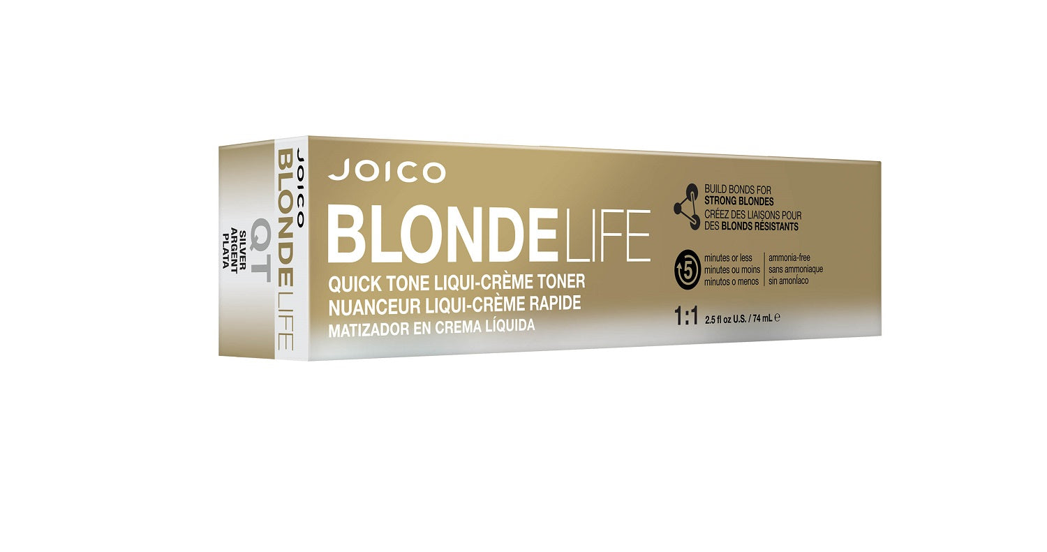 Joico Blonde Life Quick Tone Liqui-Crème Toner Haarfarbe 74 ml / Silver
