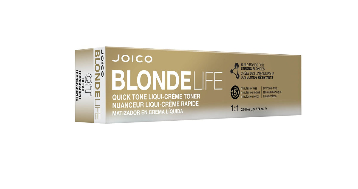 Joico Blonde Life Quick Tone Liqui-Crème Toner Haarfarbe 74 ml / Clear