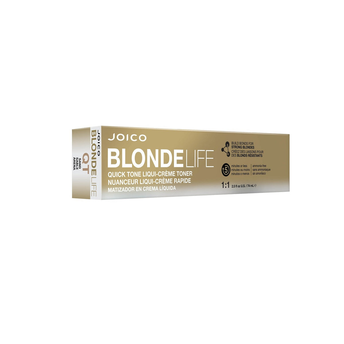 JOICO Blonde Life Quick Tone Liqui-Crème Toner Haarfarbe 74 ml / Sand