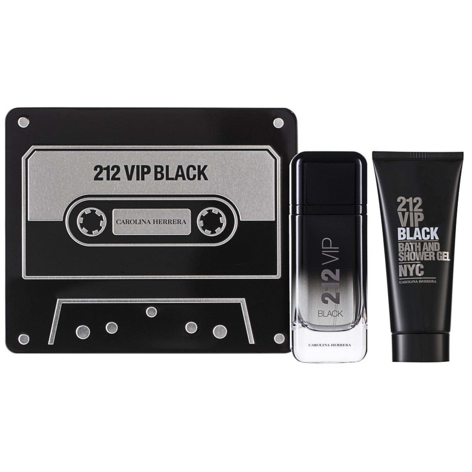 Carolina Herrera 212 VIP Black Eau de Parfum Set 100 ml + 100 ml Duschgel