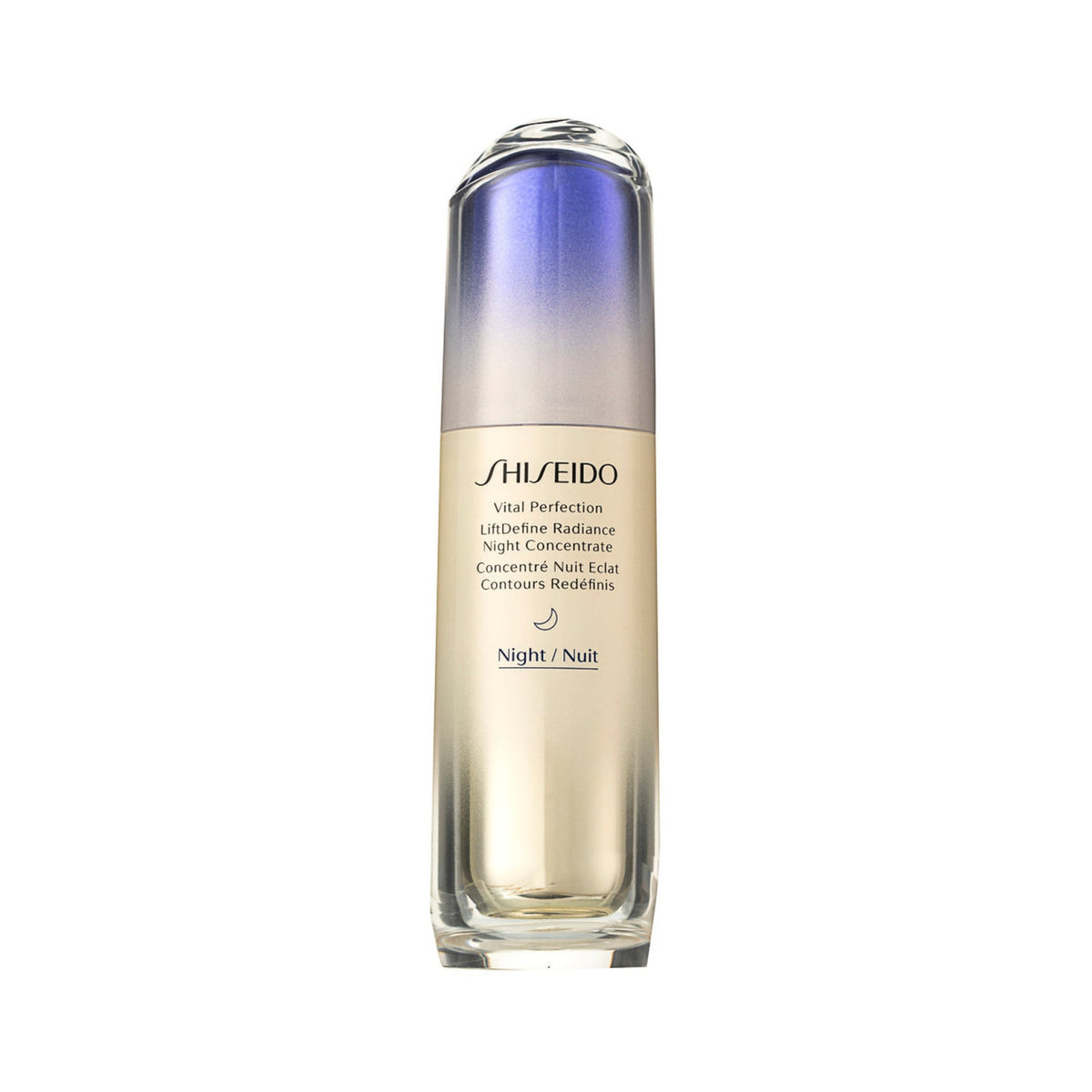 Shiseido Vital Perfection LiftDefine Radiance Night Concentrate Gesichtsserum 40 ml