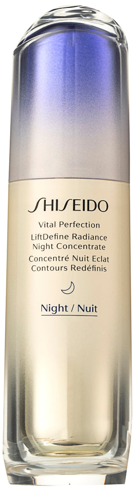 Shiseido Vital Perfection LiftDefine Radiance Night Concentrate Gesichtsserum 80 ml