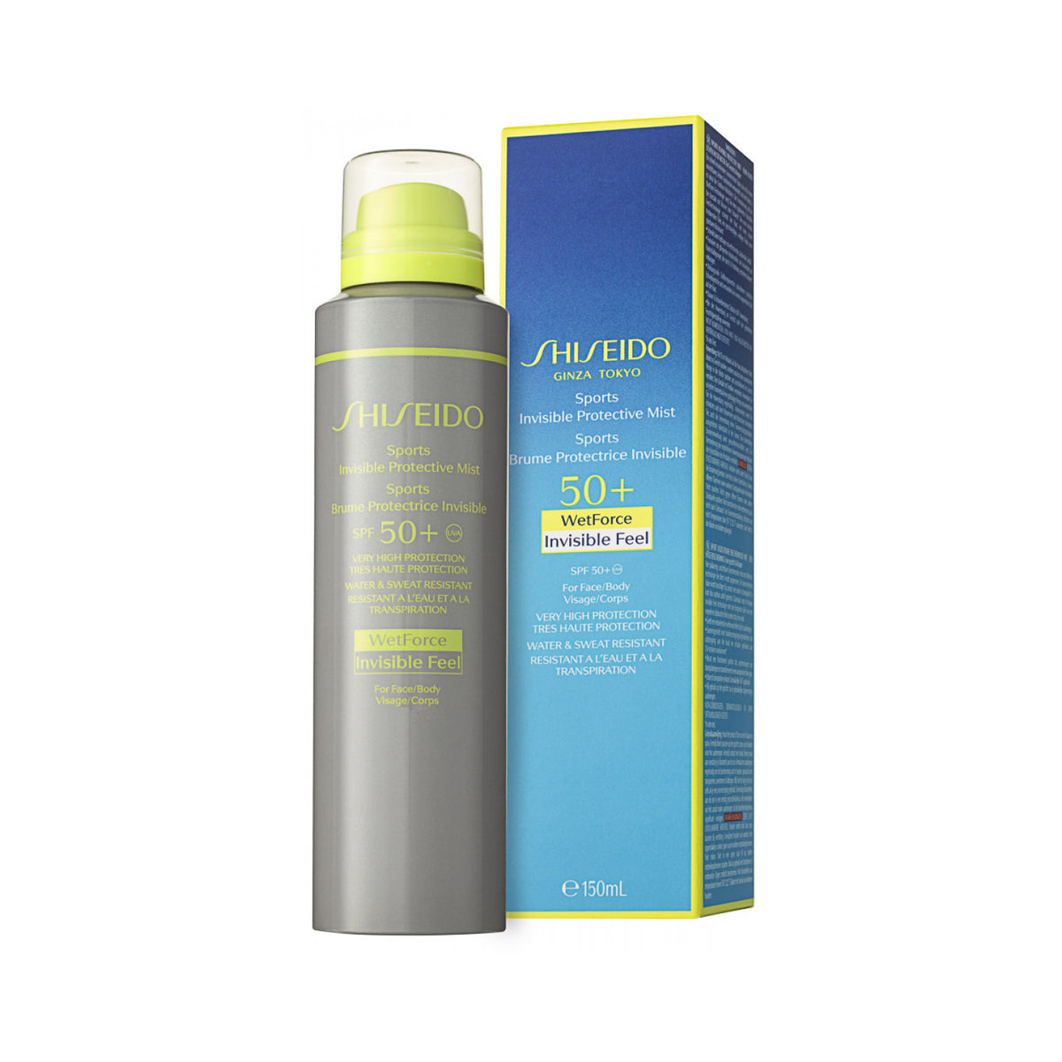 Shiseido Sports Invisible Protective Mist Sonnenspray SPF 50 150 ml