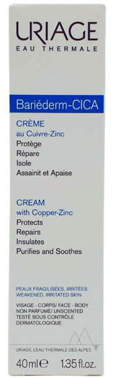 Uriage Bariéderm-Cica with Copper-Zinc Körpercreme 40 ml