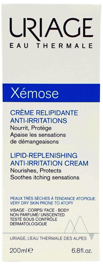 Uriage Xémose Lipid-Replenishing Anti-Irritation Körpercreme 200 ml