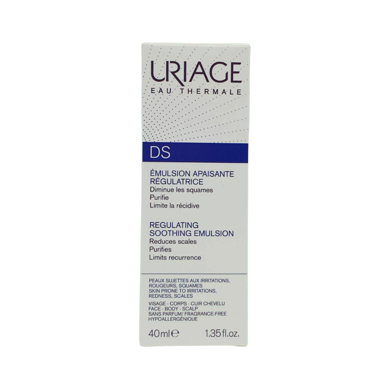 Uriage Ds Regulating Soothing Emulsion 40 ml