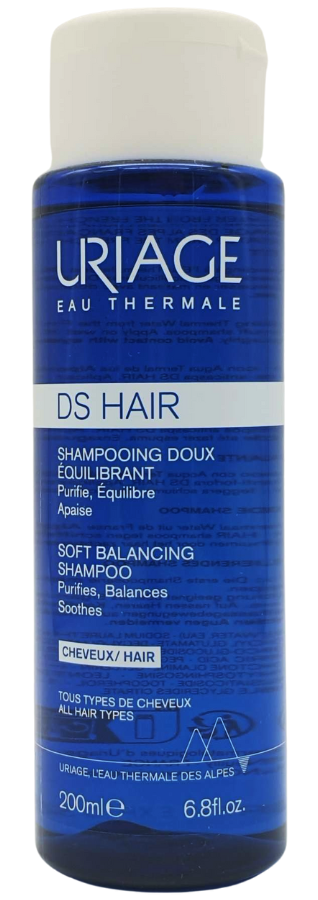 Uriage Ds Hair Soft Balancing Shampoo 200 ml