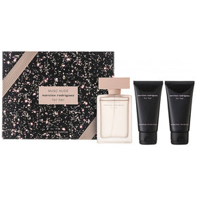Narciso Rodriguez For Her Musc Nude Eau de Parfum Set 50 ml + 50 ml Körperlotion + 50 ml Duschgel
