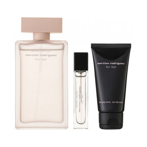 Narciso Rodriguez For Her Musc Nude Eau de Parfum Set 100 ml + 10 ml + 50 ml Körperlotion