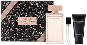 Narciso Rodriguez For Her Musc Nude Eau de Parfum Set 100 ml + 10 ml + 50 ml Körperlotion