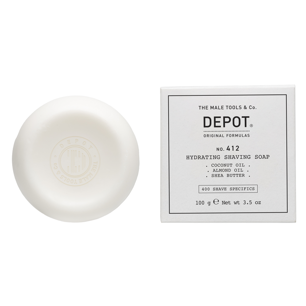Depot No. 412 Hydrating Rasierseife 100 g