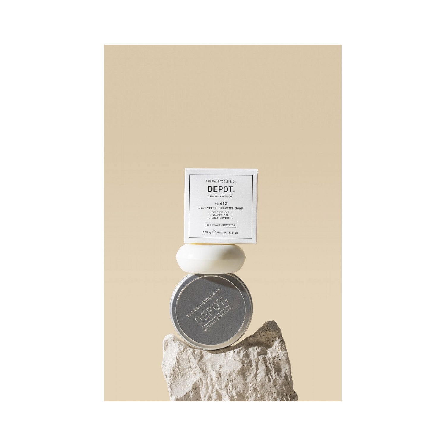 Depot No. 412 Hydrating Rasierseife 100 g / Nachfüllbar