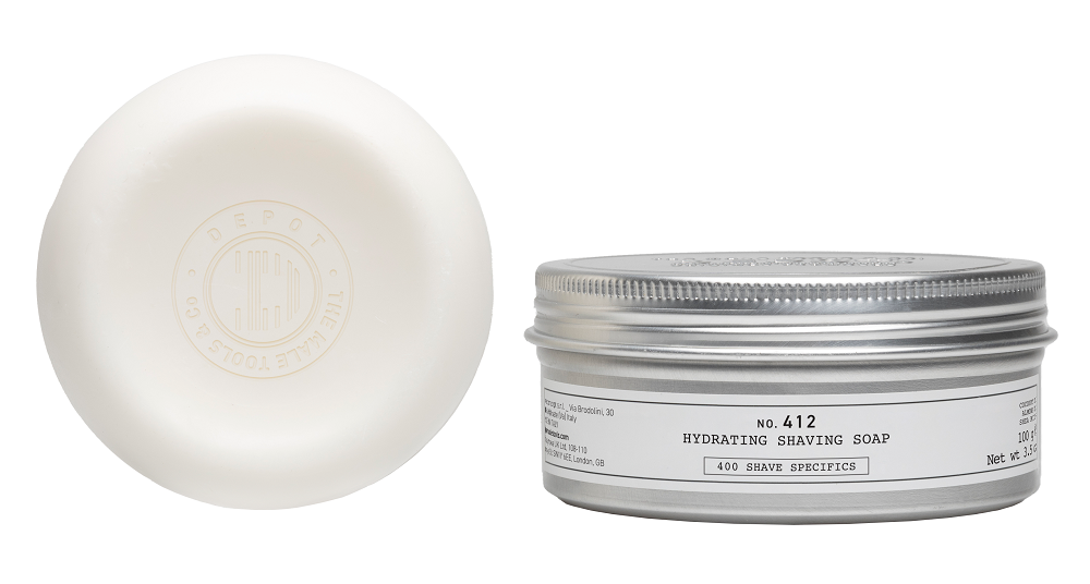 Depot No. 412 Hydrating Rasierseife 100 g / Nachfüllbar 