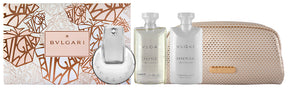 Bvlgari Omnia Crystalline EDT Geschenkset EDT 65 ml + 75 ml Duschgel + 75 ml Körperlotion + Pouch