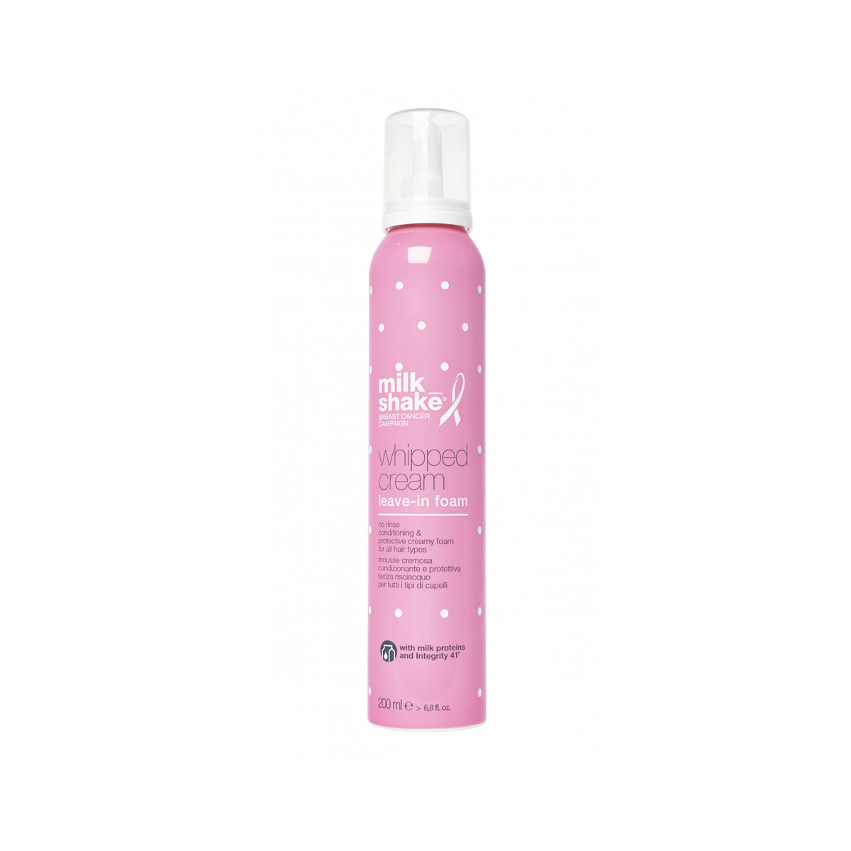 milk_shake Conditioning Whipped Cream Flower Fragrance Leave-in Foam 200 ml / Go Pink Collection
