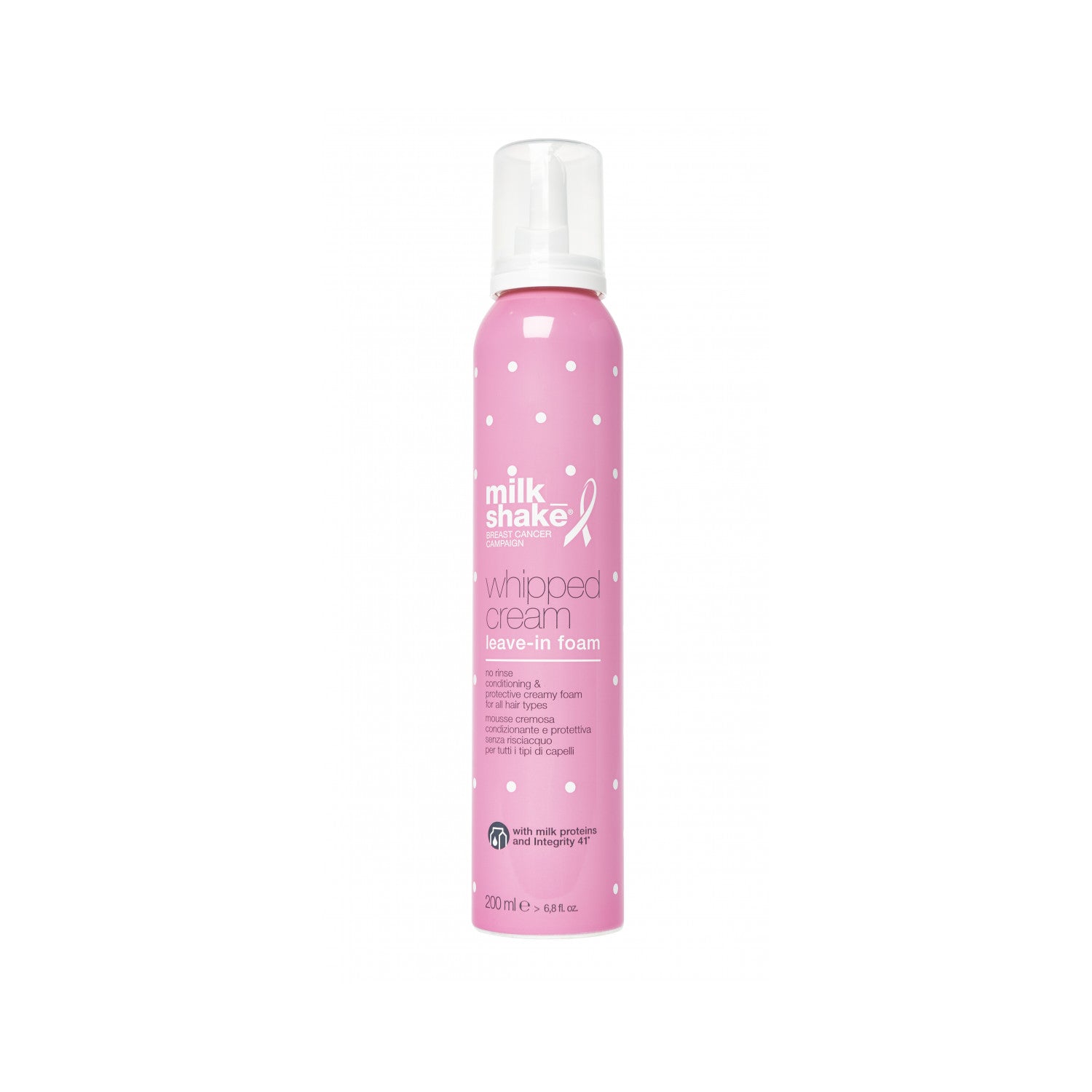 milk_shake Conditioning Whipped Cream Flower Fragrance Leave-in Foam 200 ml / Go Pink Collection