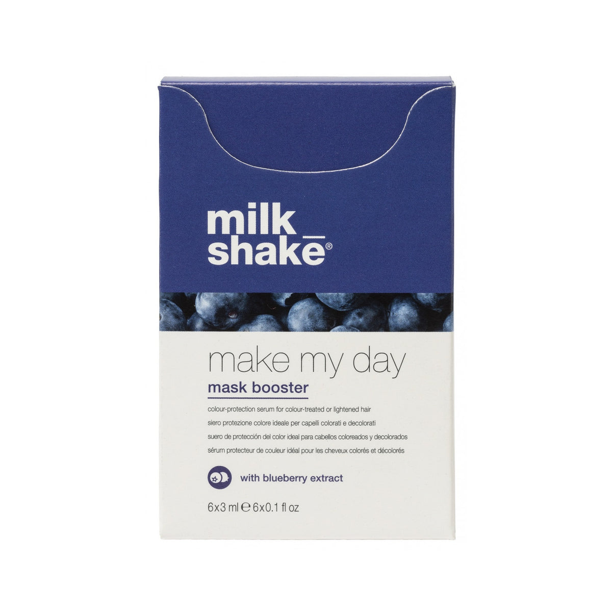 milk_shake Make My Day Booster Blueberry Haarmaske 6 Stk. x 3 ml