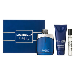 Montblanc Legend Blue Eau de Parfum Set 100 ml + 7.5 ml + 100 ml Duschgel