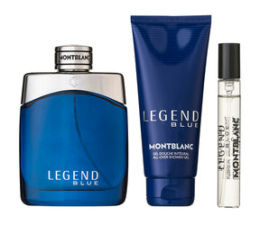 Montblanc Legend Blue Eau de Parfum Set 100 ml + 7.5 ml + 100 ml Duschgel