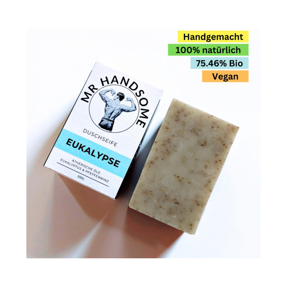 Mr Handsome Eukalypse Seife 100 g