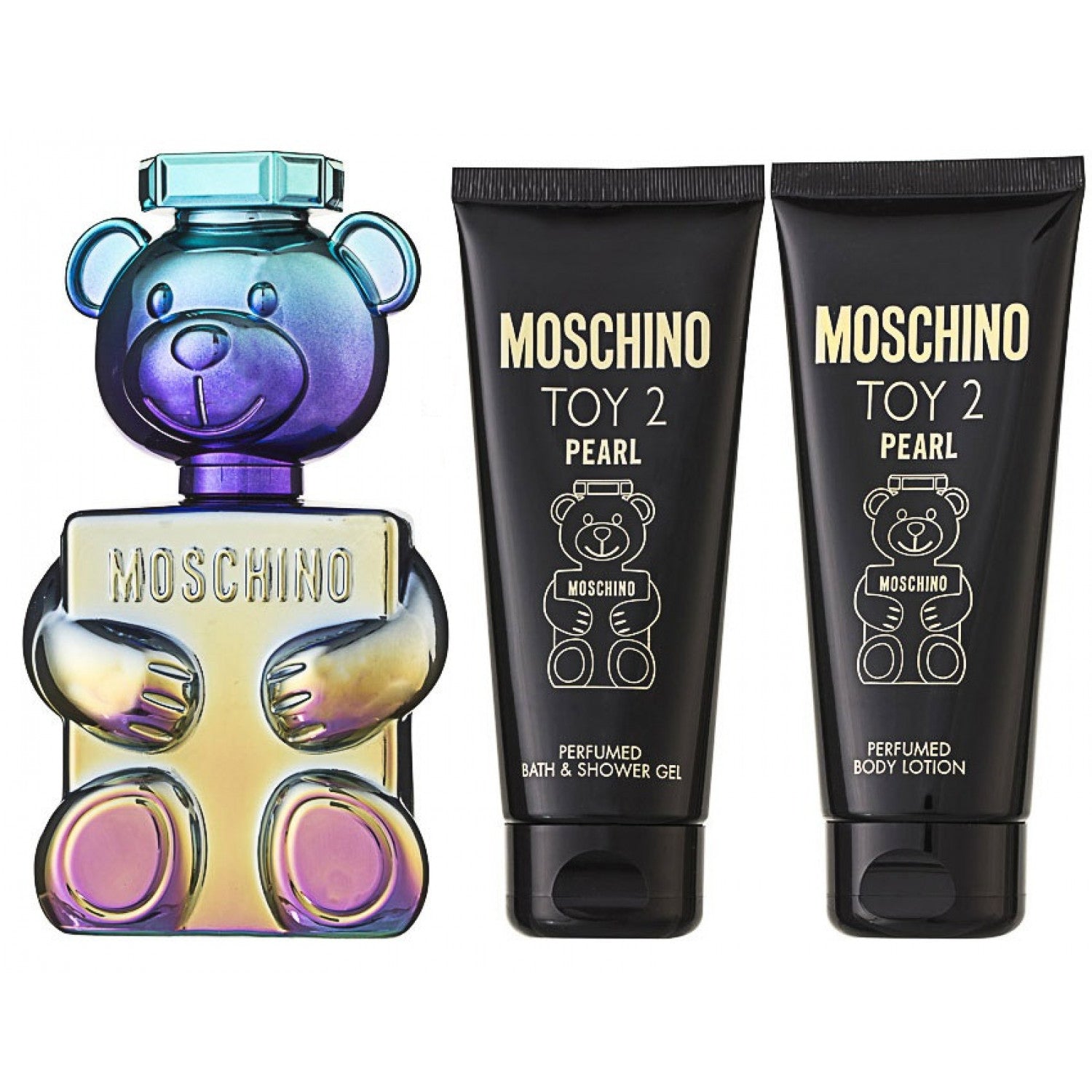 Moschino Toy 2 Pearl Eau de Parfum Set 50 ml + 50 ml Duschgel + 50 ml Körperlotion