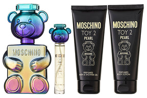 Moschino Toy 2 Pearl Eau de Parfum Set 100 ml + 5 ml + 100 ml Duschgel + 100 ml Körperlotion