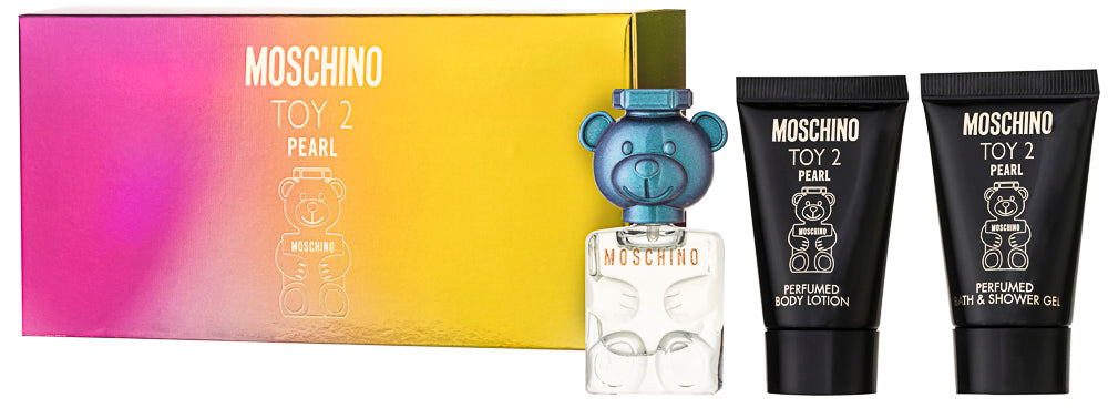 Moschino Toy 2 Pearl Eau de Parfum Set 5 ml + 25 ml Duschgel + 25 ml Körperlotion