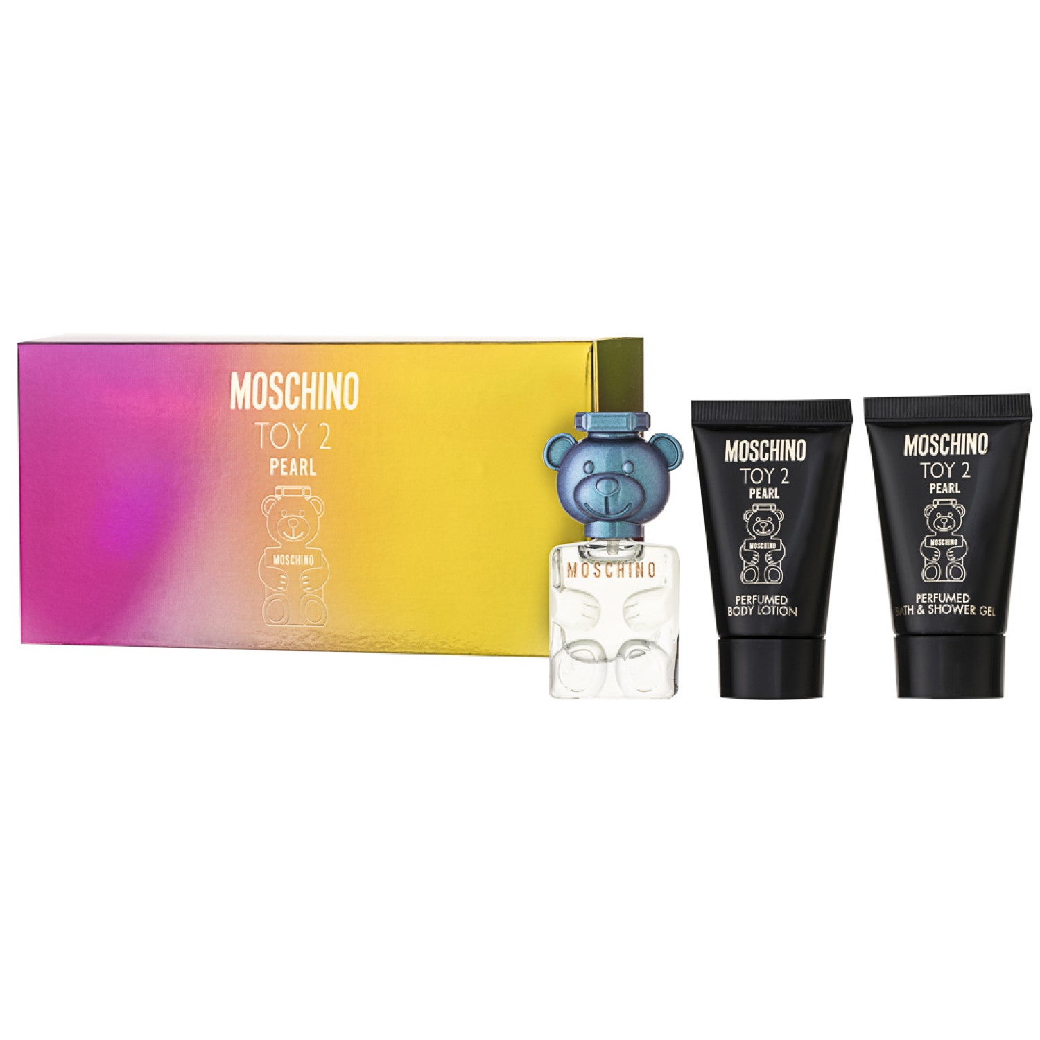 Moschino Toy 2 Pearl Eau de Parfum Set 5 ml + 25 ml Duschgel + 25 ml Körperlotion