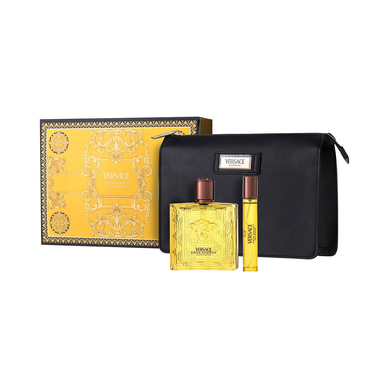 Versace Eros Energy Eau de Parfum Set 100 ml + 10 ml + Tasche