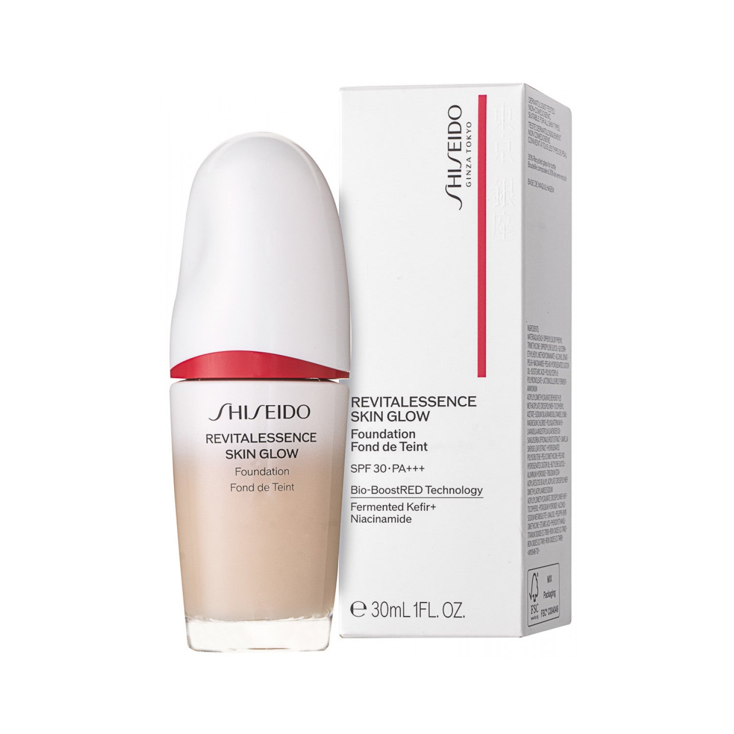 Shiseido Revitalessence Skin Glow Foundation SPF 30 30 ml / 360 Citrine
