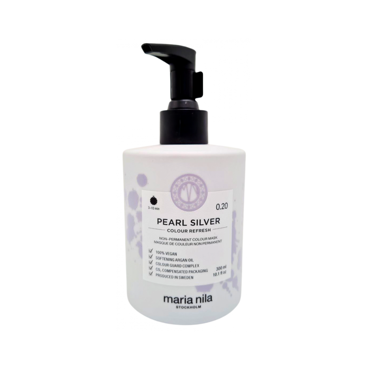 Maria Nila Colour Refresh Farbmaske 300 ml / 0.20 Pearl Silver