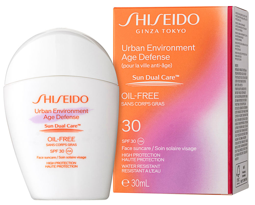 Shiseido Urban Environment Age Defense Oil-Free Face Sonnencreme SPF 30 30 ml