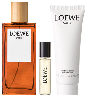 Loewe Solo Eau de Toilette Set 100 ml + 75 ml After Shave Balm + 10 ml