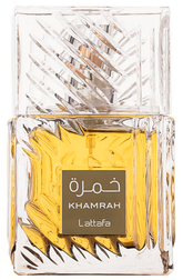 Lattafa Khamrah EDP Geschenkset EDP 100 ml + 200 ml Körperspray + 300 ml Lufterfrischer