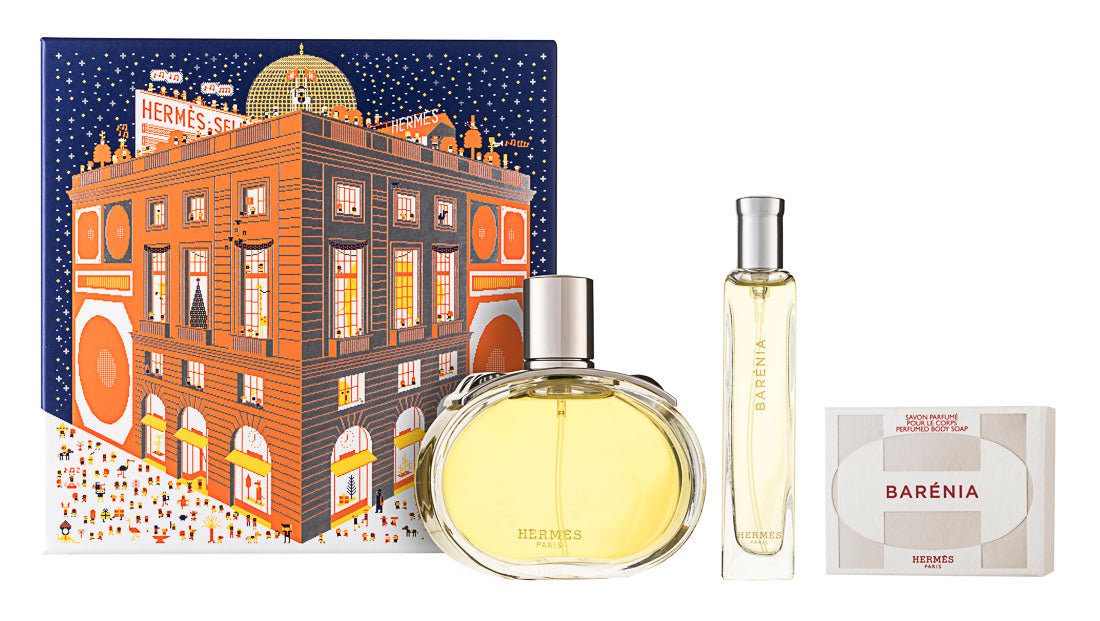 Hermès Barénia Eau de Parfum Set 100 ml + 15 ml + 25 g Seife