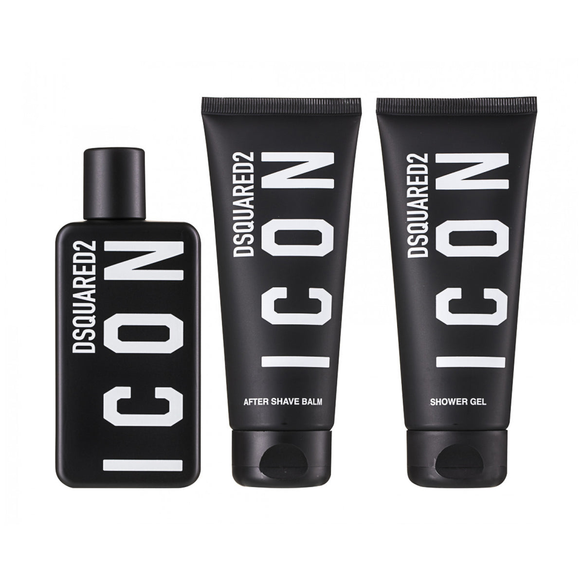 Dsquared2 Icon Pour Homme Eau de Parfum Set 100 ml + 100 ml Duschgel + 100 ml Aftershave Balm