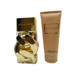 Michael Kors Pour Femme Eau de Parfum Set 100 ml + 100 ml Körpelotion + 10 ml + Karteninhaber