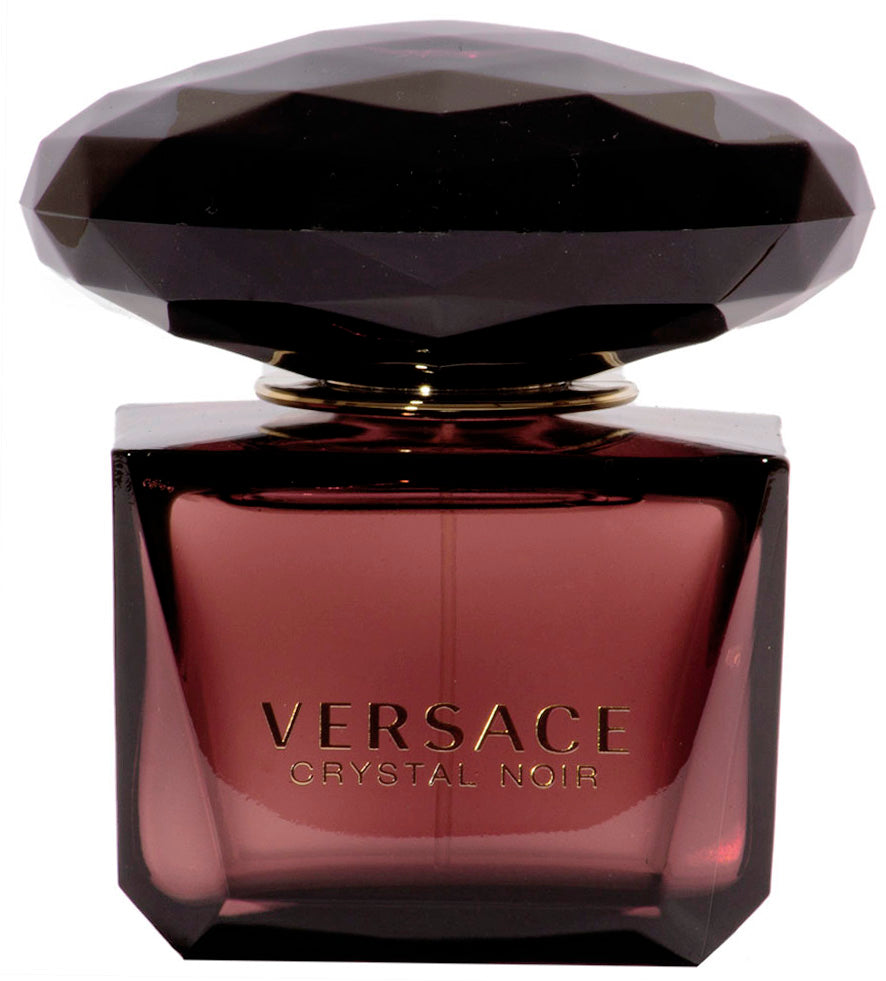 Versace Crystal Noir EDT Geschenkset EDT 90 ml + EDT 5 ml + 100 ml Dushgel + 100 ml Körperlotion