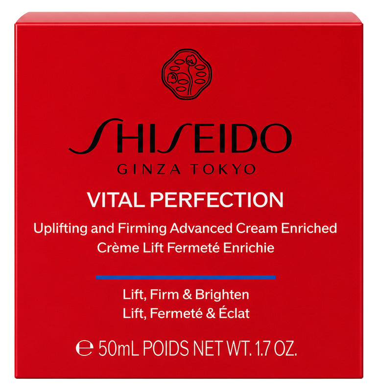 Shiseido Vital Perfection Uplifting and Firming Advanced Enriched Gesichtscreme 50 ml