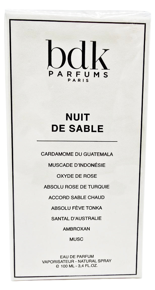 BDK Parfums Nuit de Sable Eau de Parfum 100 ml