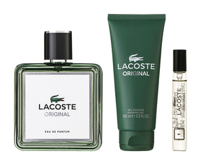 Lacoste Original Eau de Parfum Set 100 ml + 7.5 ml + 100 ml Duschgel