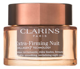 Clarins Extra-Firming Nuit [COLLAGEN]³ Technology Nachtcreme - Trockene Haut 50 ml / Nachfüllbar
