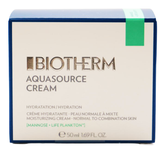 Biotherm Aquasource Normal To Combination Skin Hydration Gesichtscreme 50 ml