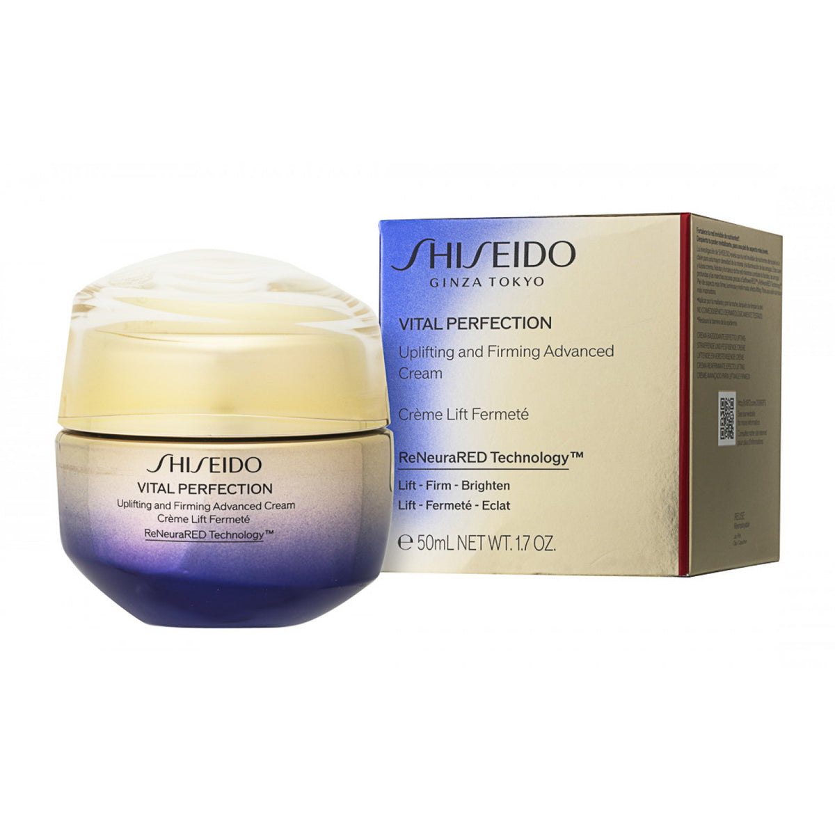Shiseido Vital Perfection Uplifting and Firming Advanced Soft Gesichtscreme 50 ml / Nachfüllbar